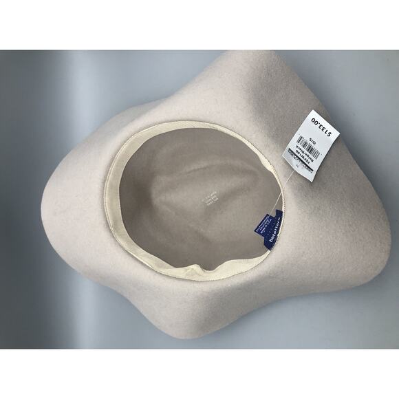 MSRP $133 Women’s Hat Attack Ava Felted 100% Wool Hat Beige Size O/S USA *READ main image 11